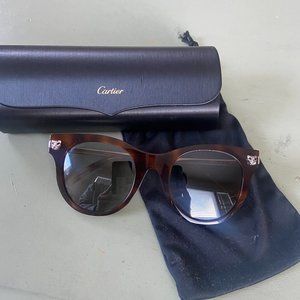 Cartier Sunglasses- Tortoise shell